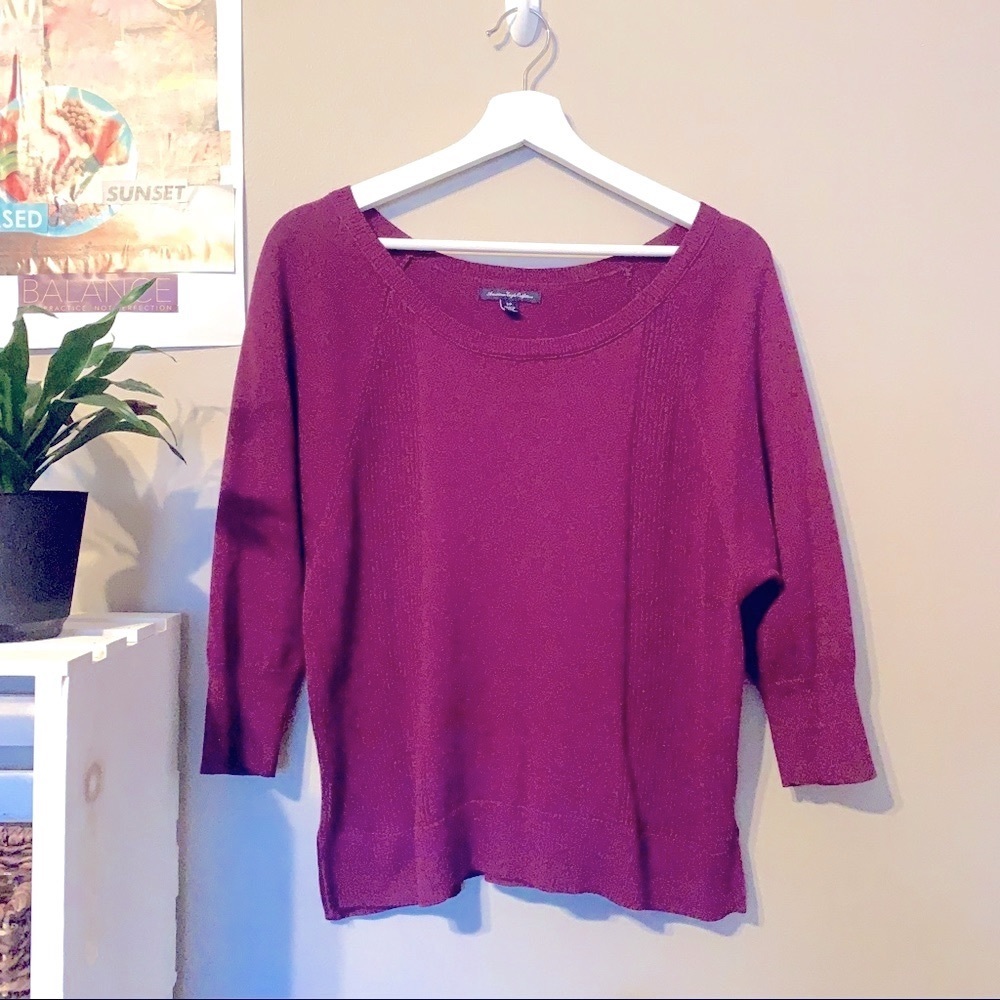 AEO Wide Neck Sweater
